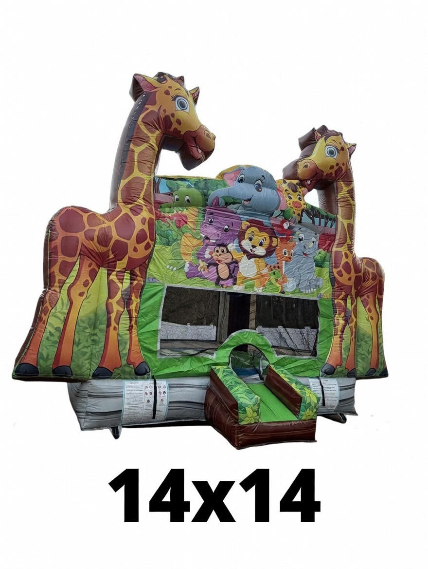 Zoo Adventure Bounce House